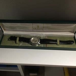 Silver Plated Vintage Gucci Watch